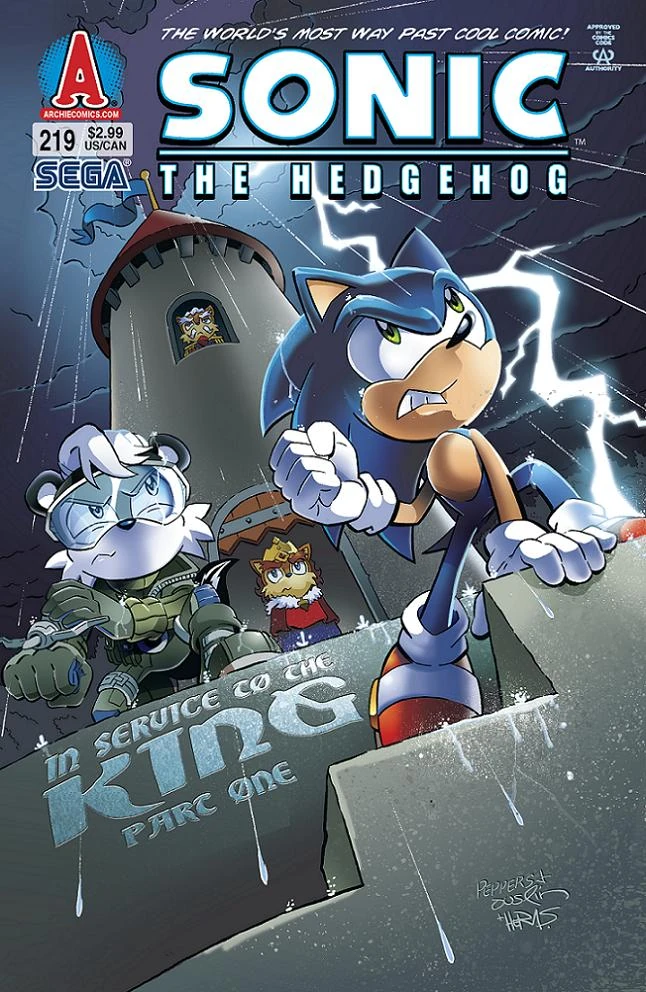 Sonic comic covers - 1